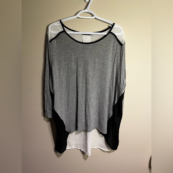 Dex Top with Sheer Back - Picture 1 of 2